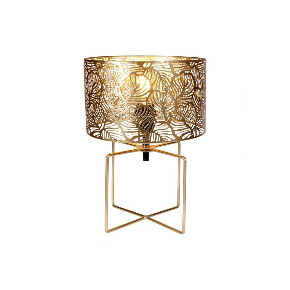 Lampe Métal Ajouré Calathéa Doré