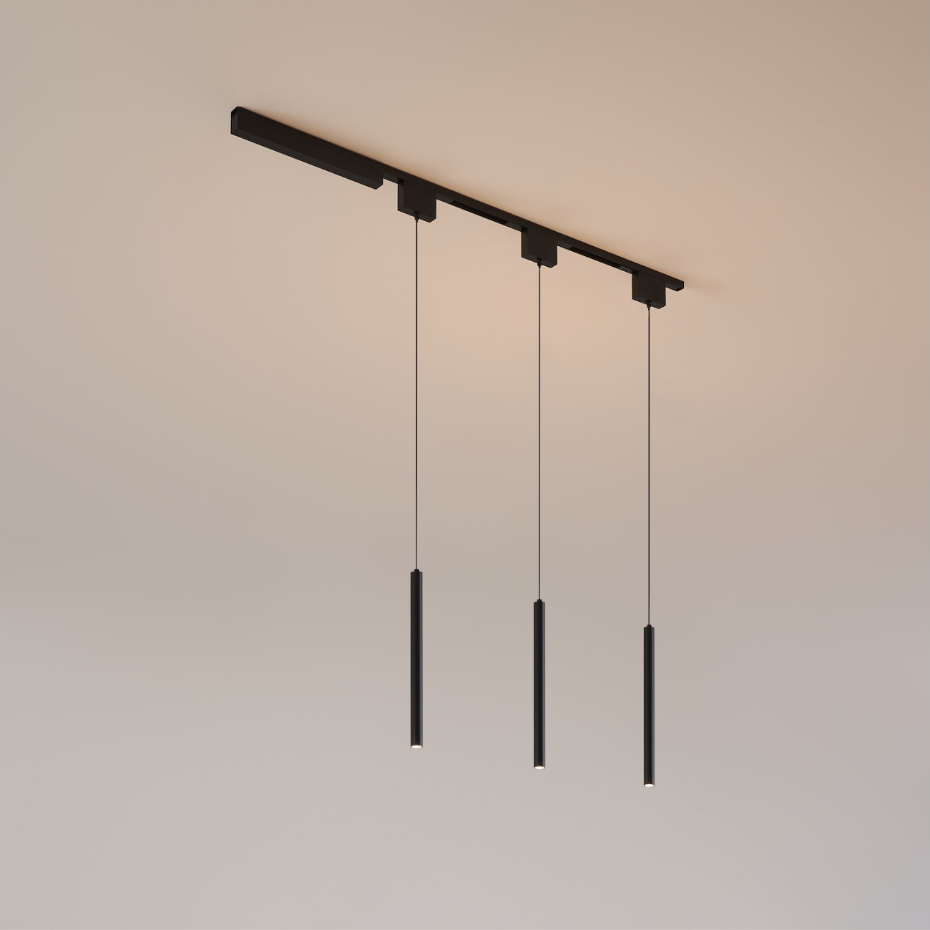 Kit rail 3 suspensions LED tubes - LYNE