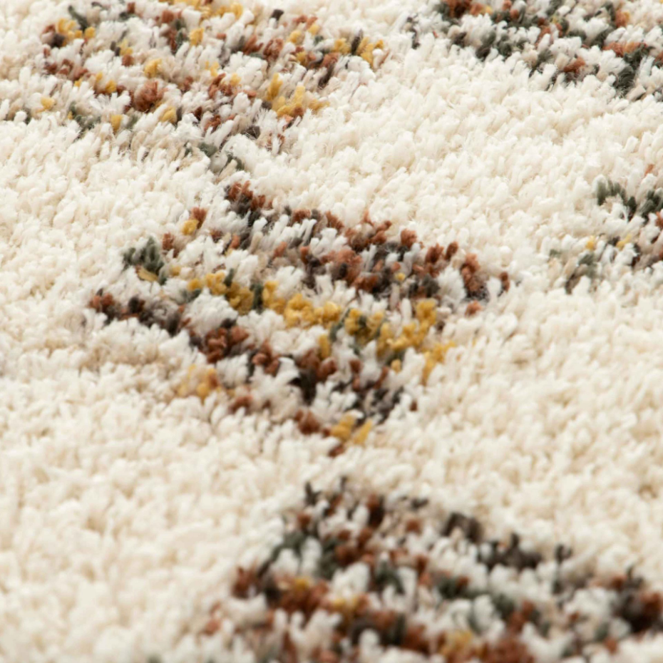 Tapis shaggy rectangulaire en polypropylène, CANDY