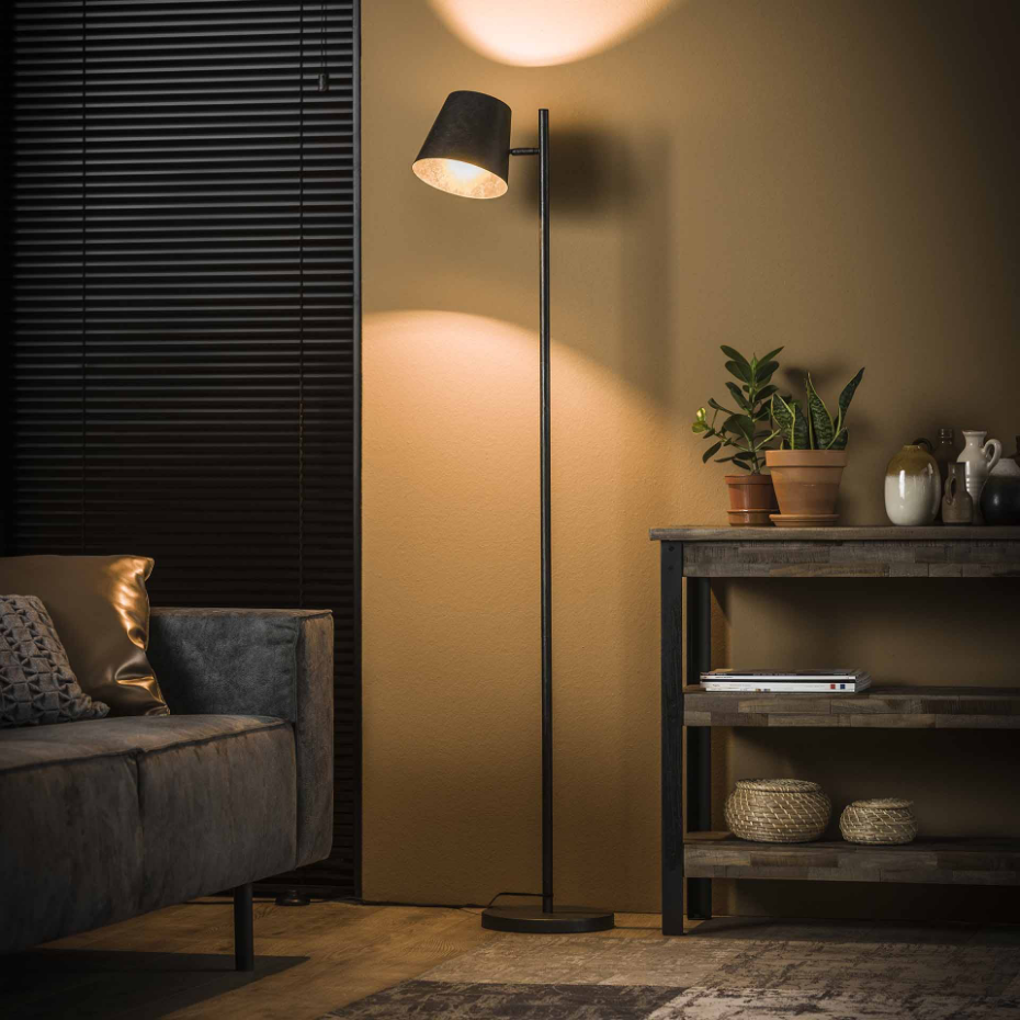 Lampadaire en métal déco vintage 157 cm NIAGARA