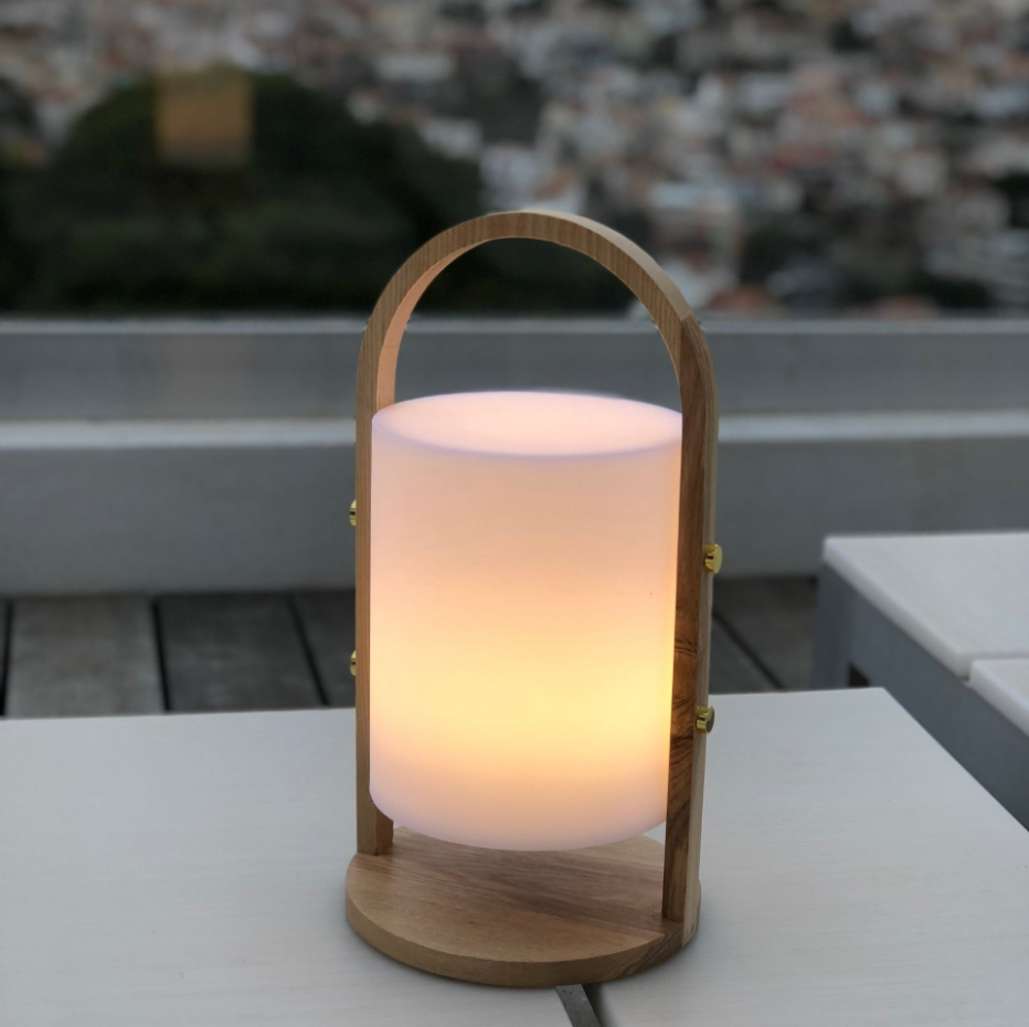 2 Lampe baladeuse sans fil WOODY H37CM