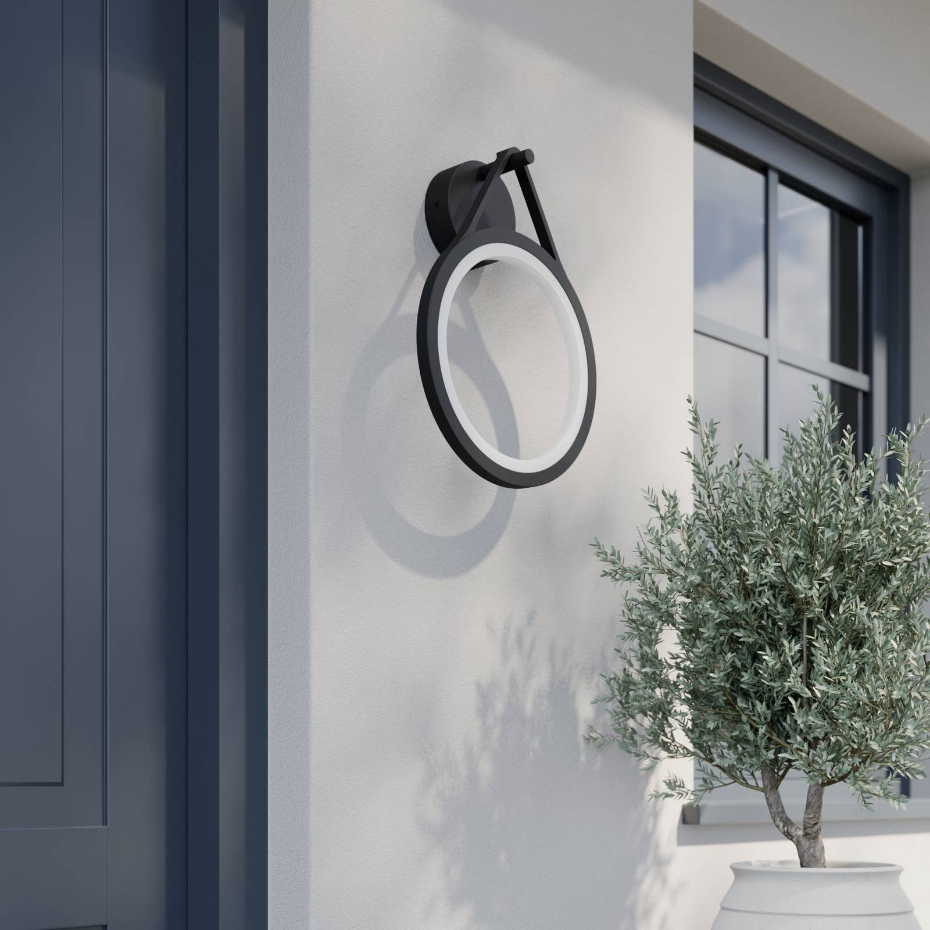 Applique extérieure en aluminium moderneLED