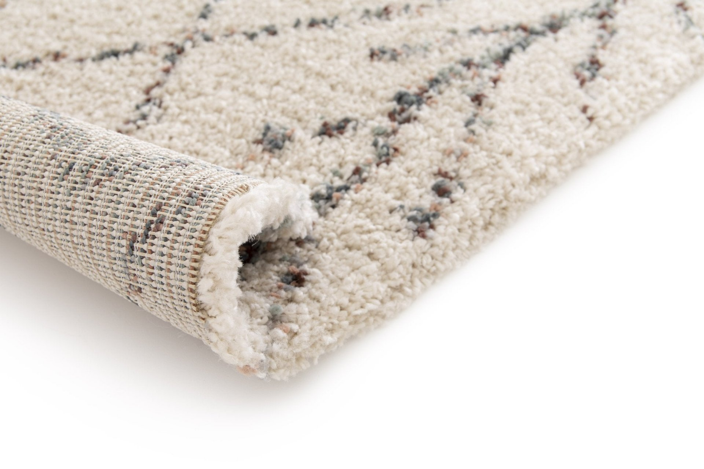 Tapis shaggy épais et confortable TIZI