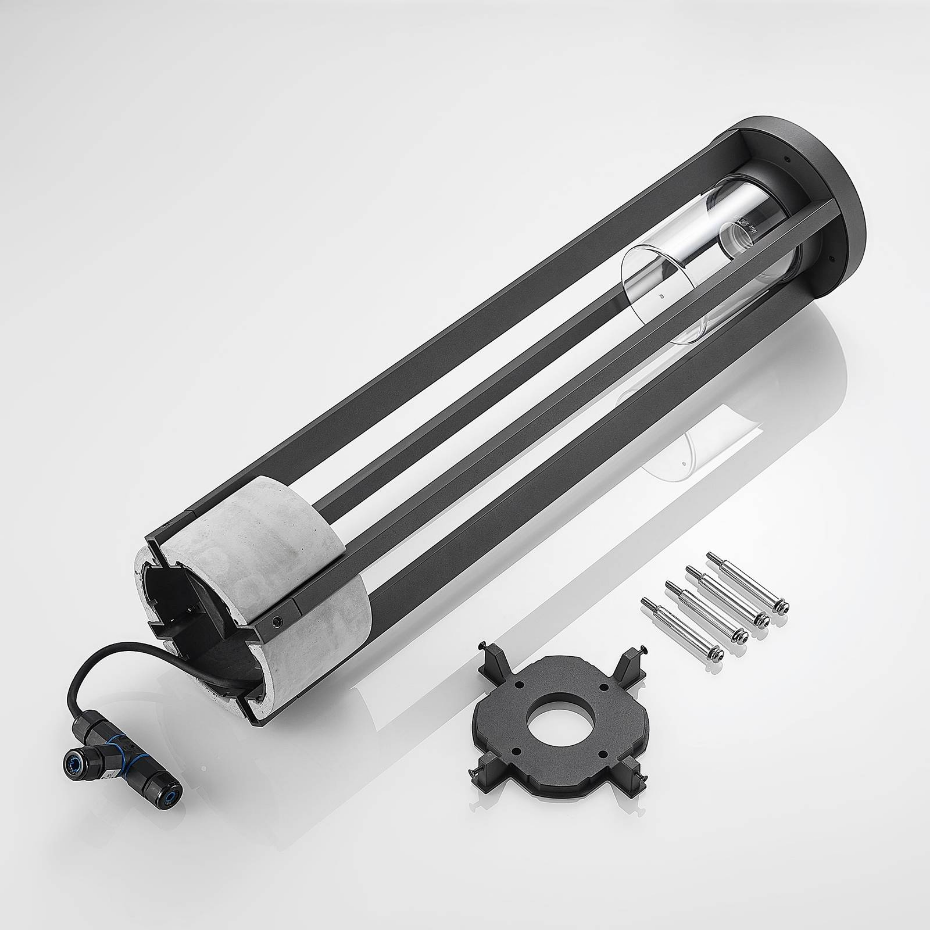 Luminaire extérieur en aluminium moderne