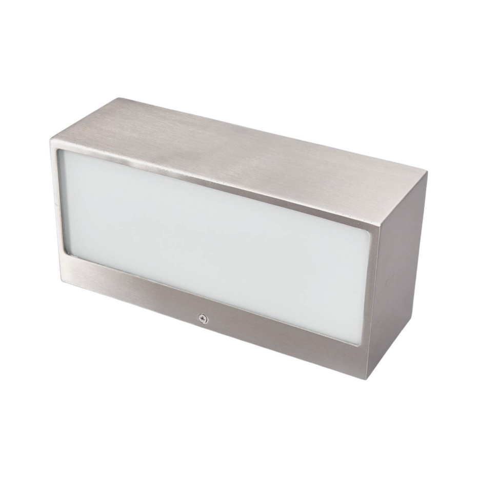 Applique extérieure en inox moderne, Leonora