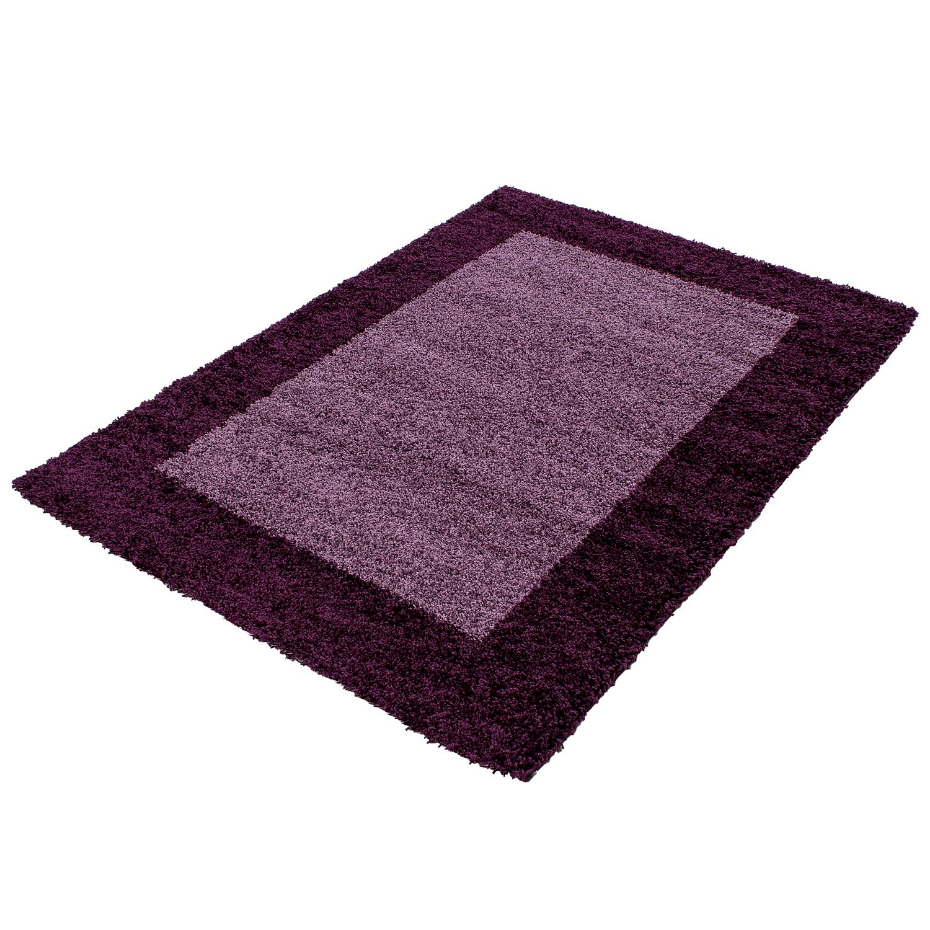 Tapis de salon shaggy bicolore OTTA