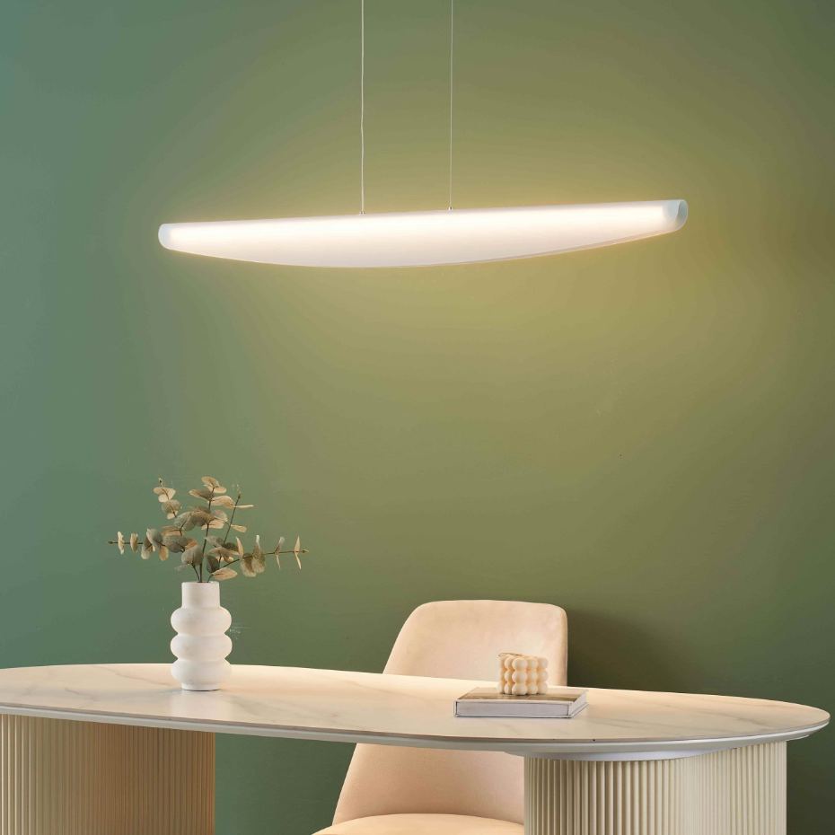 Suspension LED galbée moderne - AUREN