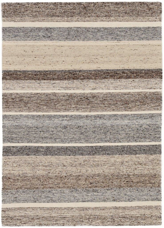 Tapis en laine tissé à la main dans des couleurs naturelles - Ehrwald