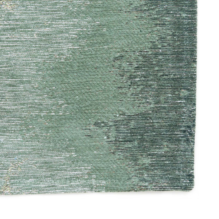Tapis salon et chambre tissé plat GREEN MIRAGE