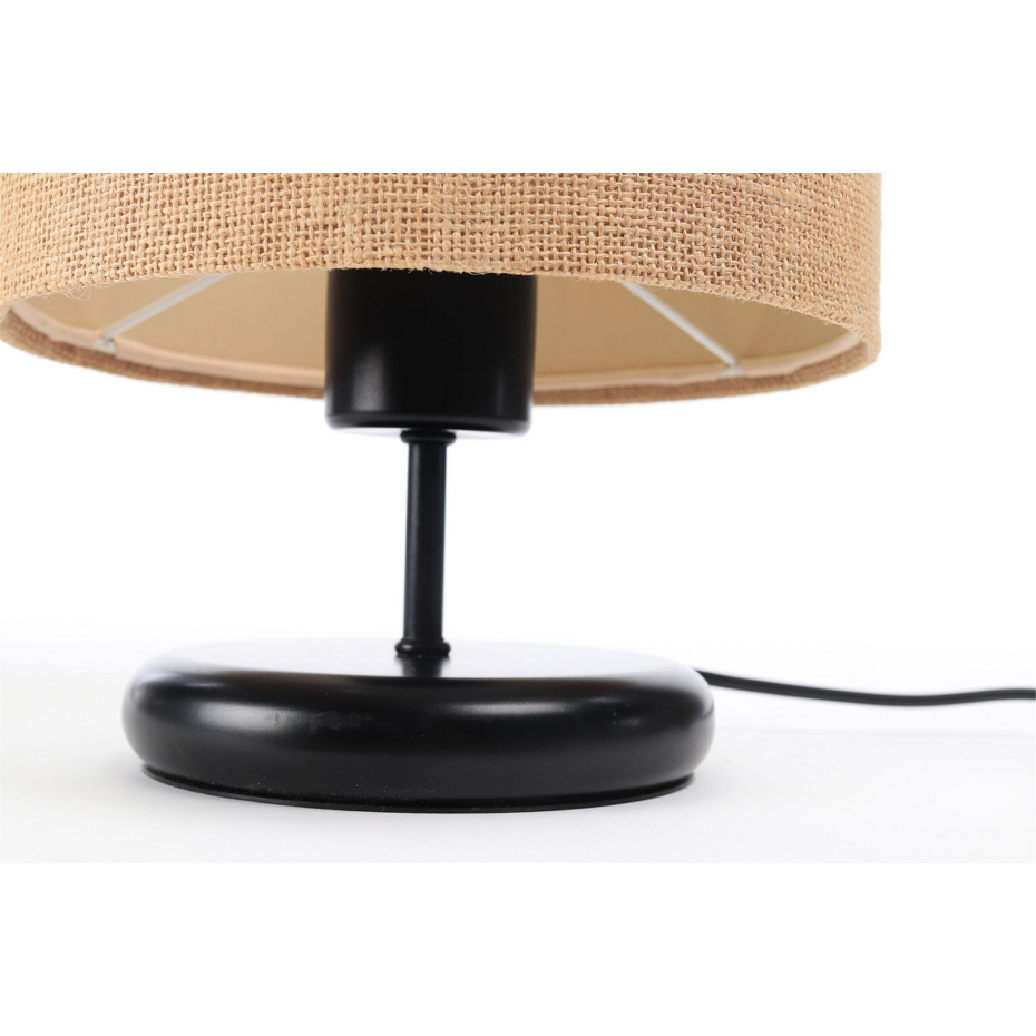 Lampe de chevet en jute style boho