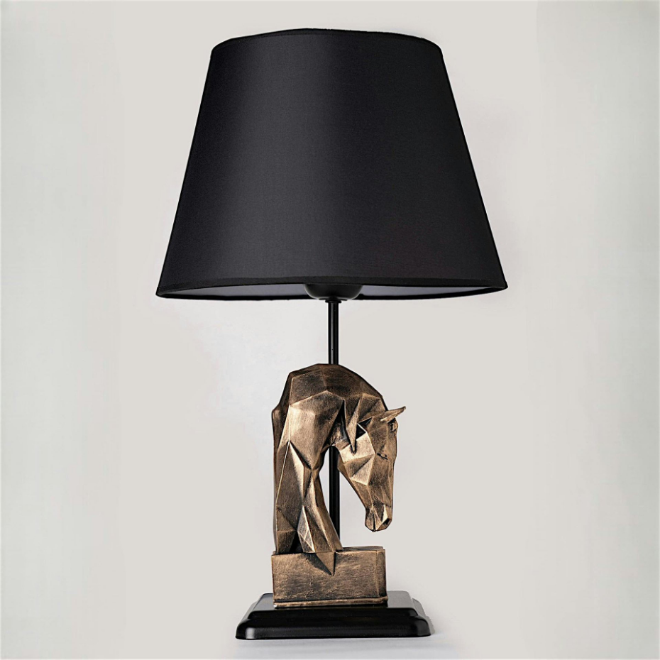 Lampe de salon décor chevat SILE