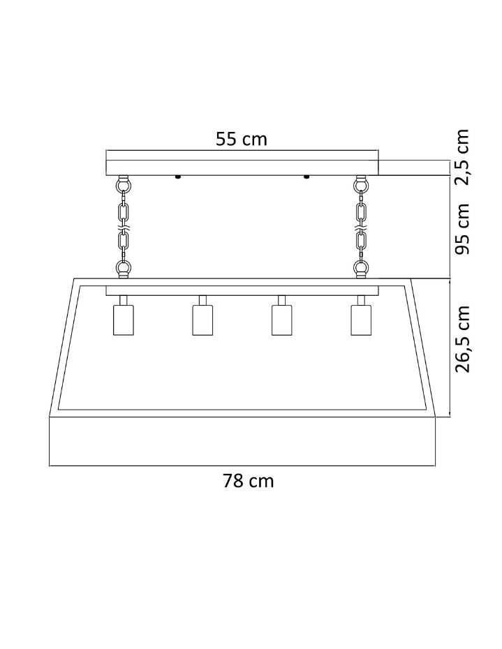 Grande suspension industrielle - FRESY