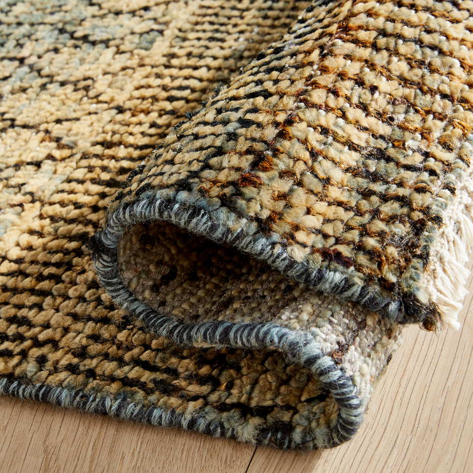 Tapis laine et soie Nagari