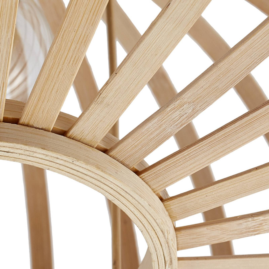 Plafonnier en bambou traditionnel, Lielle