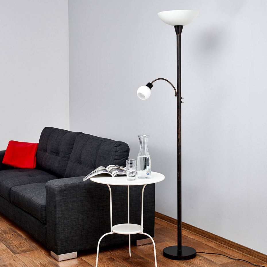 Lampadaire en métal moderne, Elaina