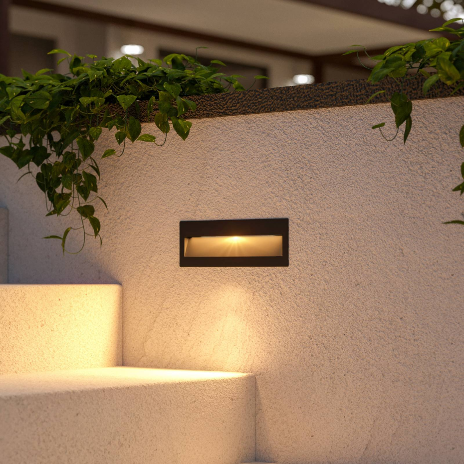 Applique extérieure en aluminium moderneLED