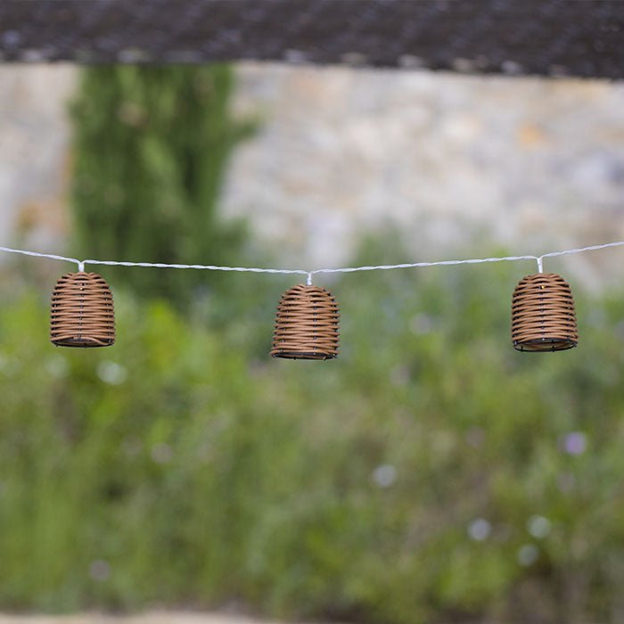 Guirlande solaire FORMENTERA 10 ampoules 3.8M
