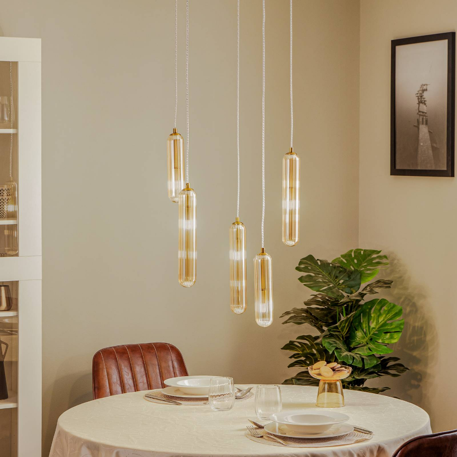 Suspension en verre antique, Freylin