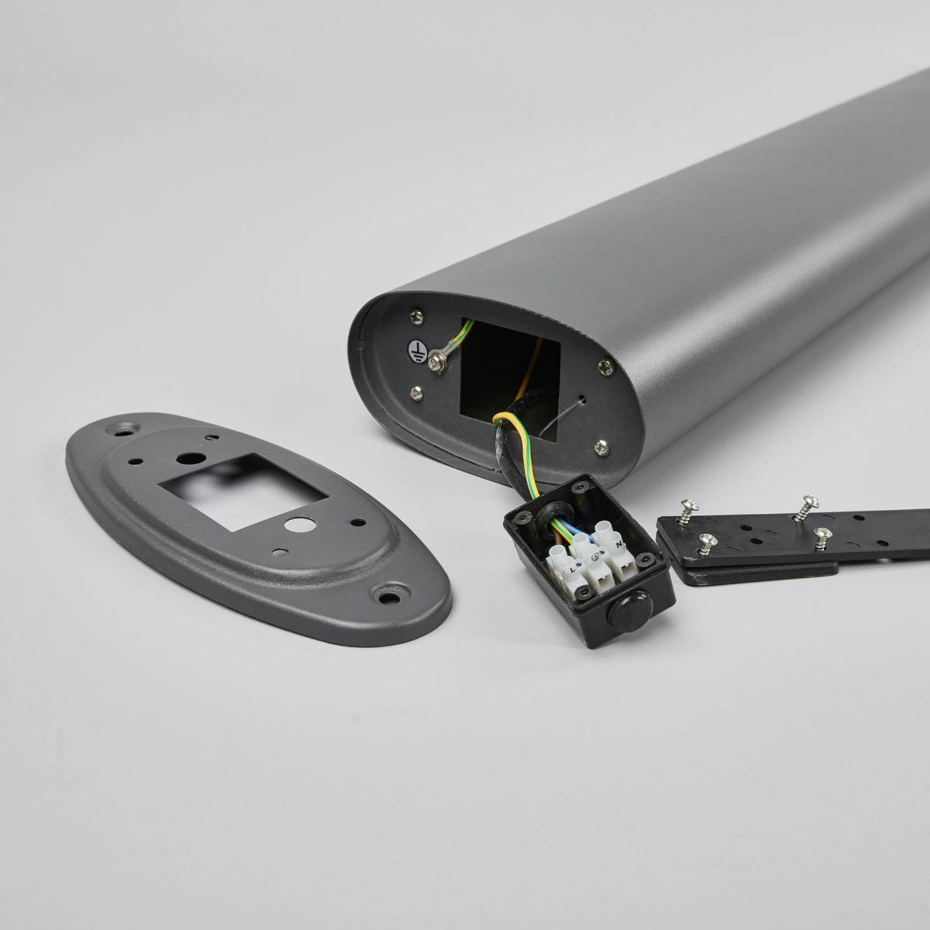 Luminaire extérieur en inox moderneLED