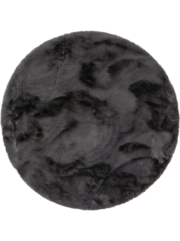 Tapis rond imitation fourrure DAVE
