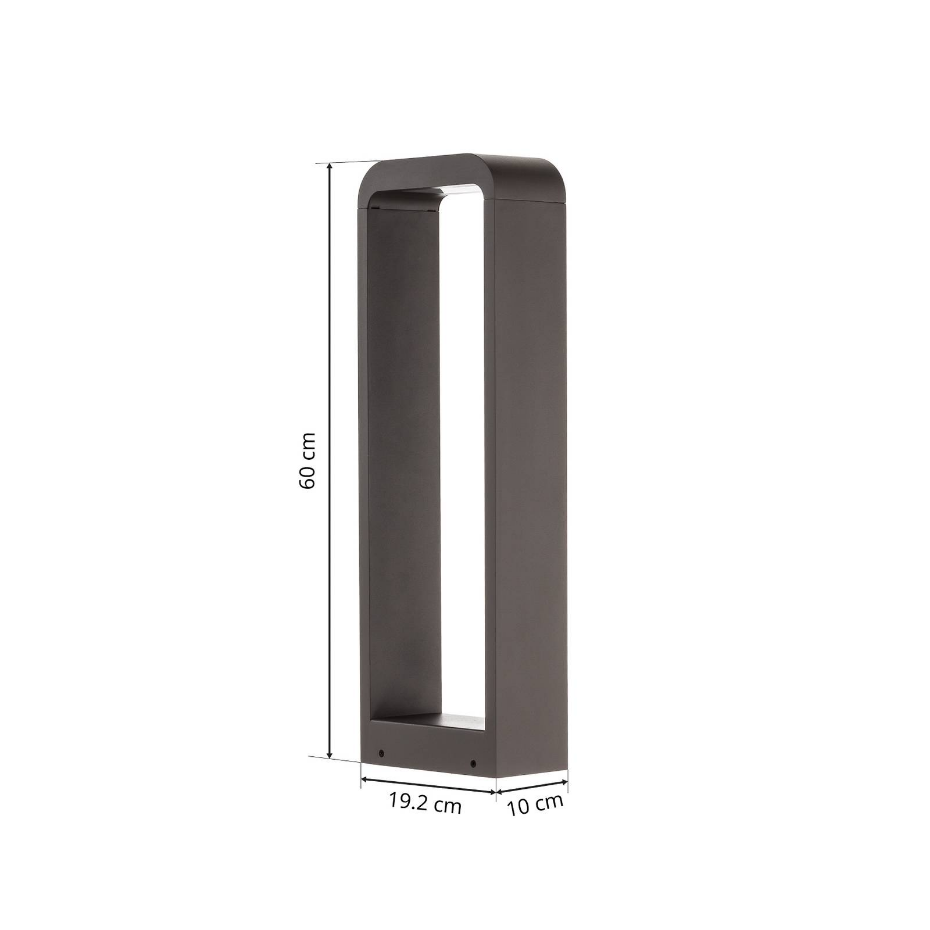 Luminaire extérieur en aluminium moderneLED
