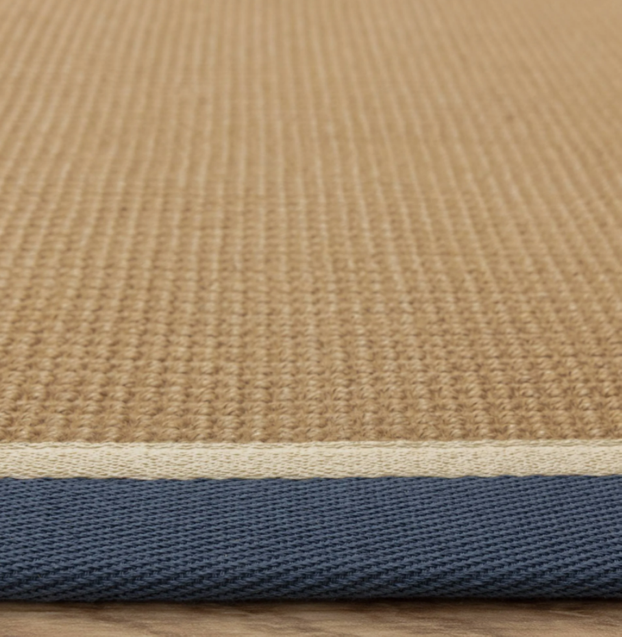 Tapis chambre et salon en jute moderne DORO