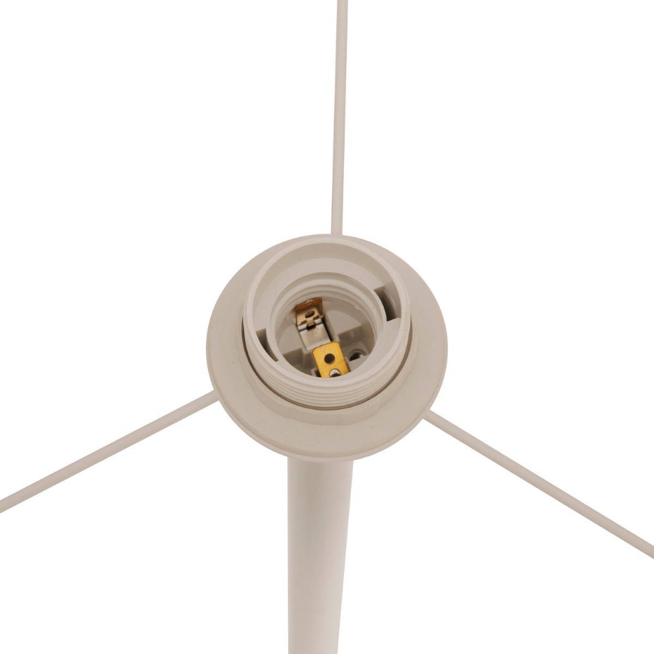 Lampadaire droit tissu surpiqué bucolique RONA