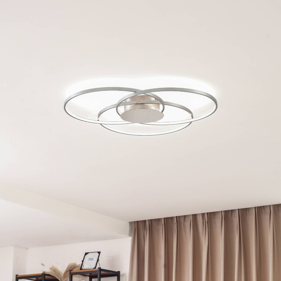 Plafonnier en aluminium moderneLED, Riley