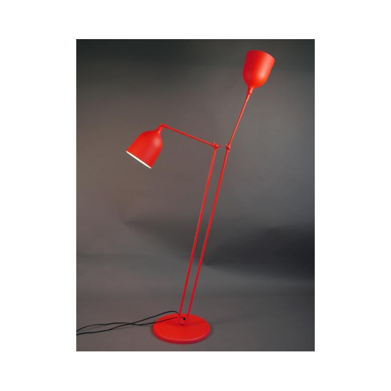 Lampadaire design en métal industriel, TWIN LS