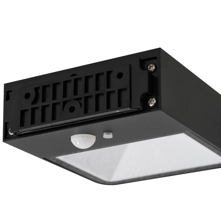 Lampe solaire extérieure en aluminiumLED