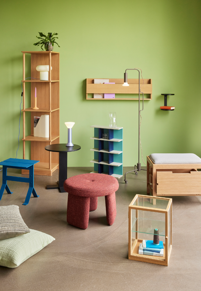 Lampe de table en verre HUES.