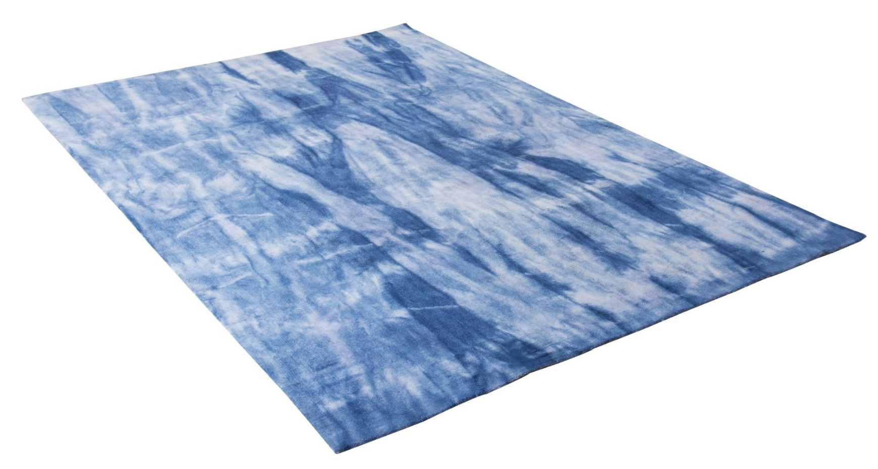 Tapis en viscose tissé main aspect vieilli - Shine