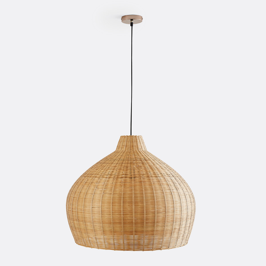 Suspension en bambou tressé Ø60 cm, Vani