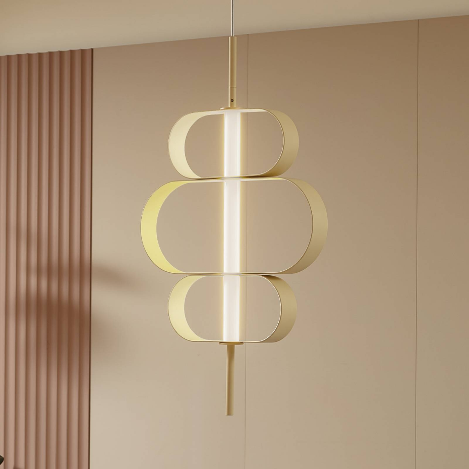 Suspension en métal moderneLED, Audrina