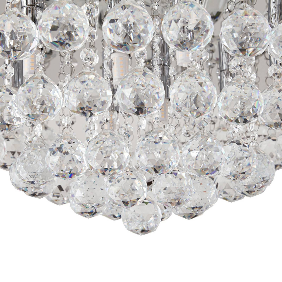 Plafonnier en cristal moderne, Antonino