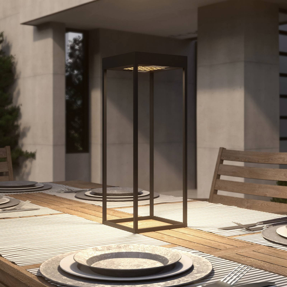 Lampe solaire en aluminium moderneLED, Lynzy