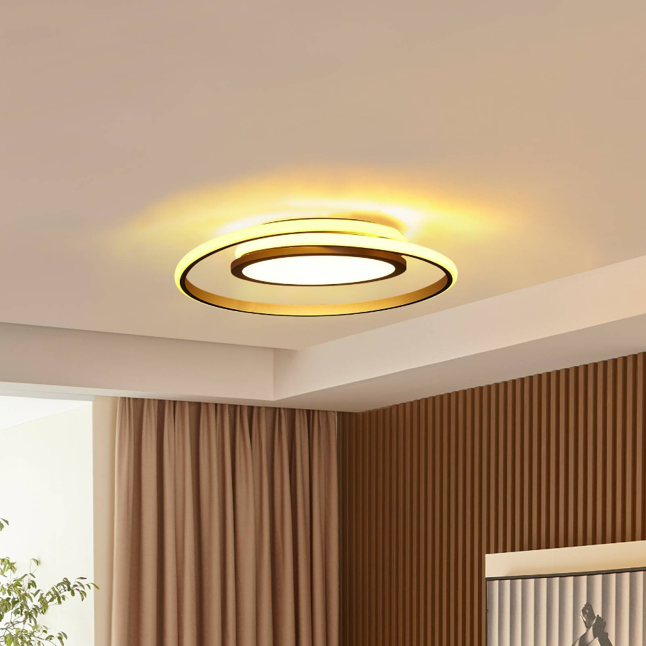 Plafonnier en métal moderneLED, Noud