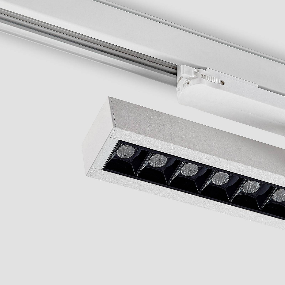 Projecteur pour rail électrique en aluminiumLED