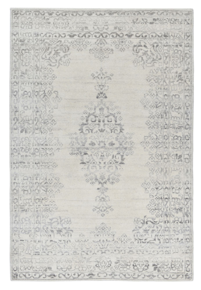 Tapis vintage Versian, noué main, 100% laine