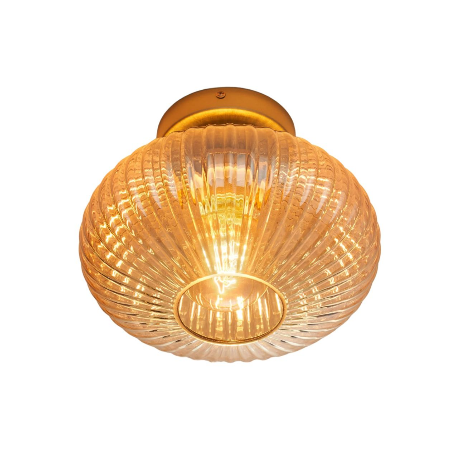 Applique ou spot en verre strié - AMBRINE