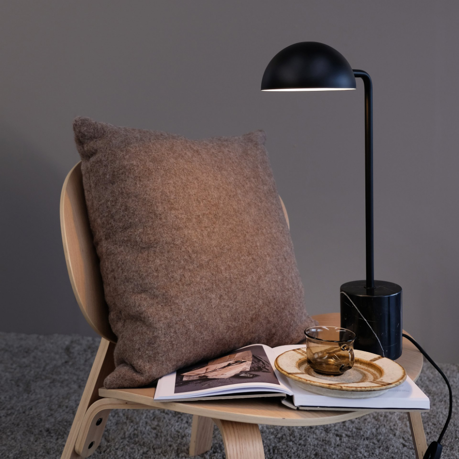 Lampe à poser en Metal et Marbre MARBLE
