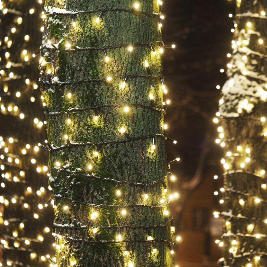 Guirlande solaire YOGY WARM 200 LED 16.3M