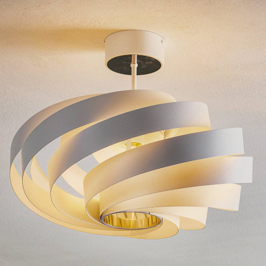 Plafonnier en métal moderne, Tori