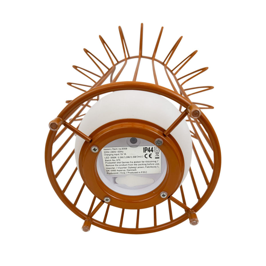 Lanterne en métal Basket