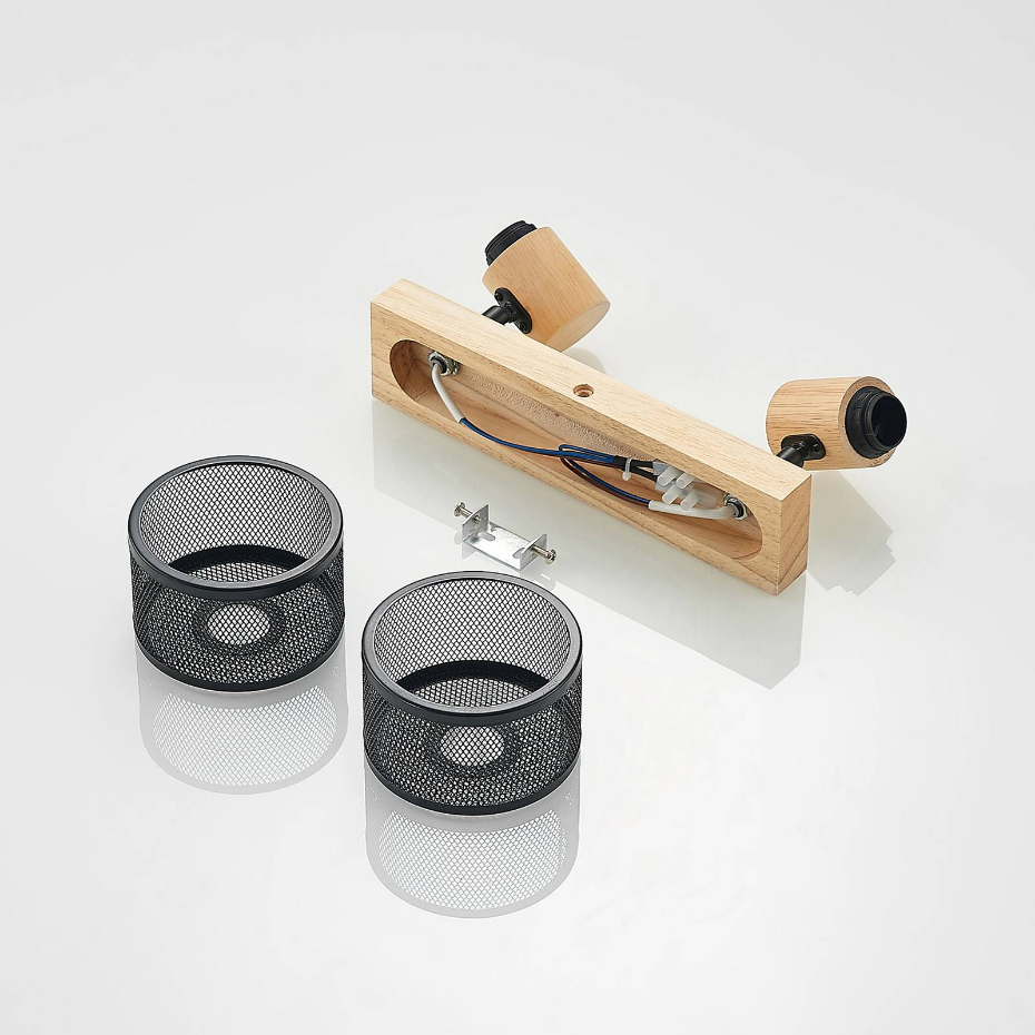 Spot en bois moderne, Evinora