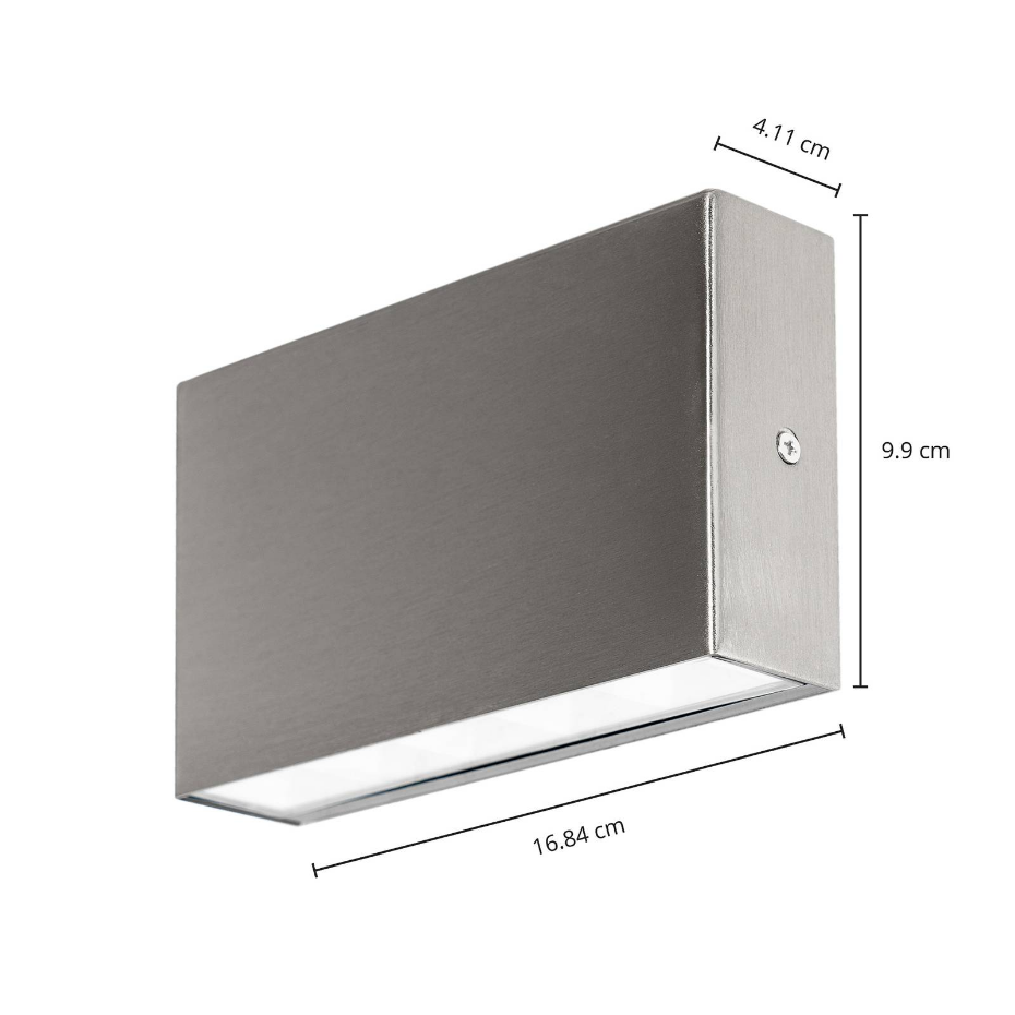 Applique extérieure en inox moderneLED