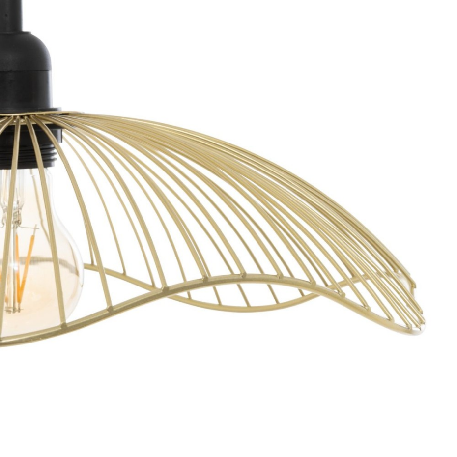 Suspension Métal Filaire Galt Doré D34