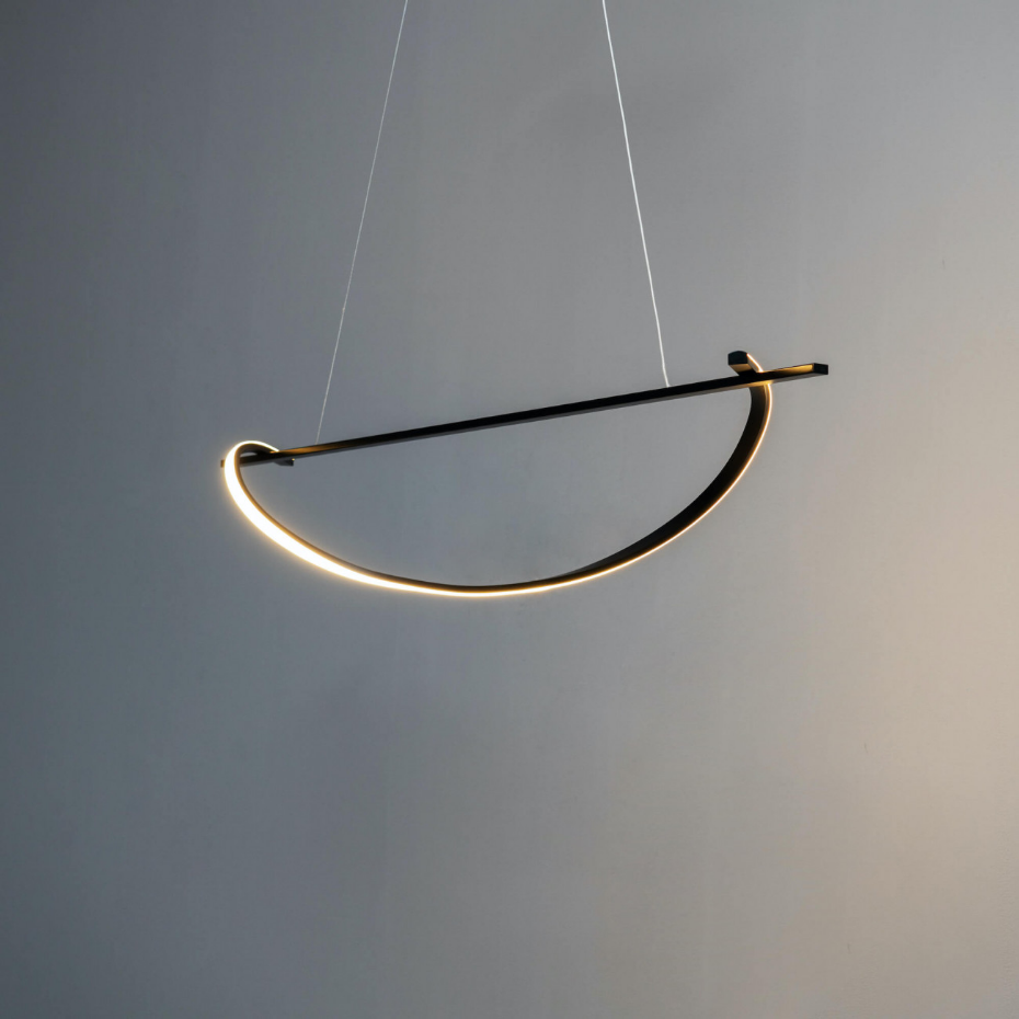 Suspension LED ondulée minimaliste - HILDA