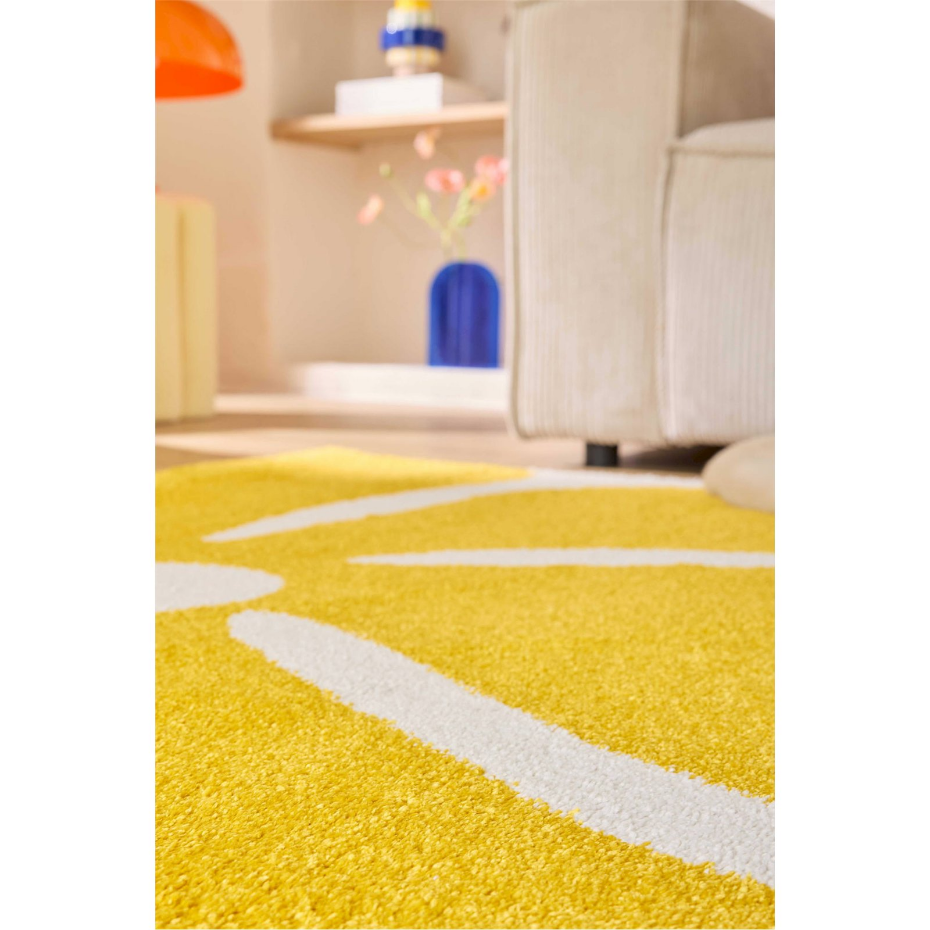 Tapis rectangulaire en polypropylène GROOVY