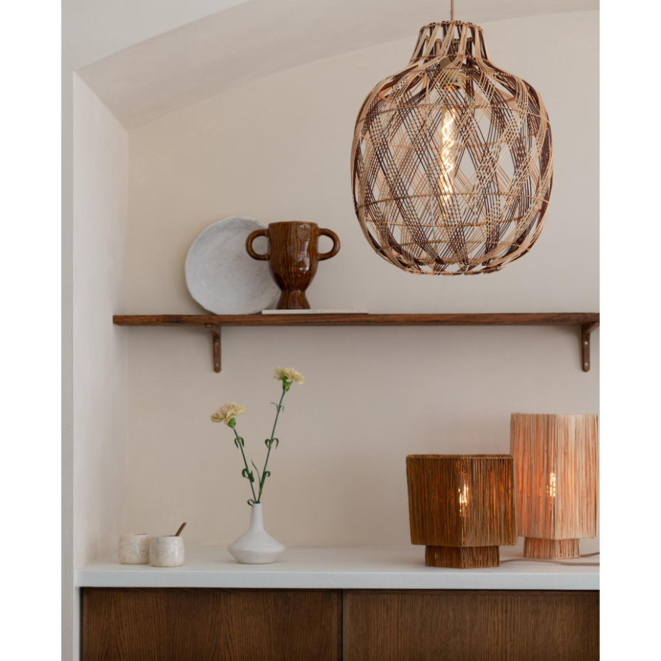 Lampe À Suspension Bambou MENDOZA